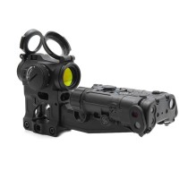 Laser Sight With Red Dot Sight With Fast Micro Mount With Laser Riser Combo（Black）