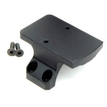 Tactical 30mm Optic Mount Base，CNC Aluminium，With Screws and Wrench，Black