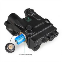 DBAL-A4 Dual Beam Laser Sight, (Visible+Infrared)Laser Sight+Infrared Spotlight/floodlight and Bright White Light, high/Low Mode