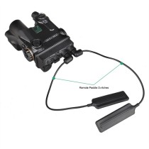 DBAL-A4 Dual Beam Laser Sight, (Visible+Infrared)Laser Sight+Infrared Spotlight/floodlight and Bright White Light, high/Low Mode