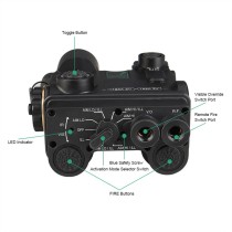 DBAL-A4 Dual Beam Laser Sight, (Visible+Infrared)Laser Sight+Infrared Spotlight/floodlight and Bright White Light, high/Low Mode