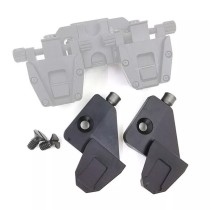 2Pcs NVG Dovetail Shoe J-Arm Mount for Bracket Assembly Couples with A Folding Binocular Bridge or Flip to Side