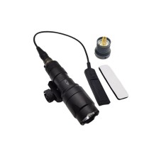 Metal CQBL-1 Red/Green/Blue IR Indicator Sight,&AXON Dual Wire Remote Pressure Switch(SF+2.5), & M300A LED White Flashlight