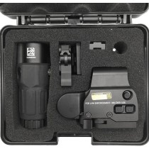 awethe 558 Green Red Dot Reflex Sight + G33 3X Magnifying Glass Combo, Optical Holographic Hybrid Sight with G33 Magnifier